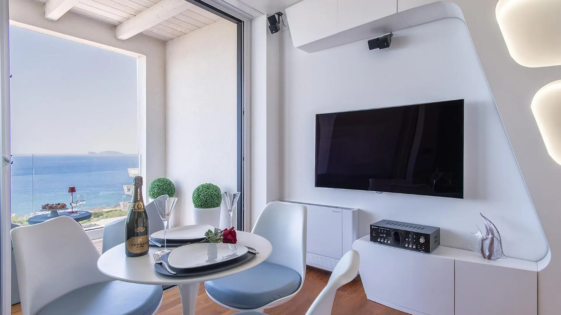 Amare Penthouse With Hot Tub Facing The Sea Apartment Alghero