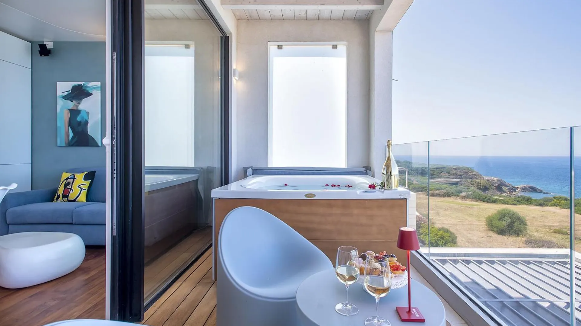 Amare Penthouse With Hot Tub Facing The Sea Apartment Alghero 0*,  Italy