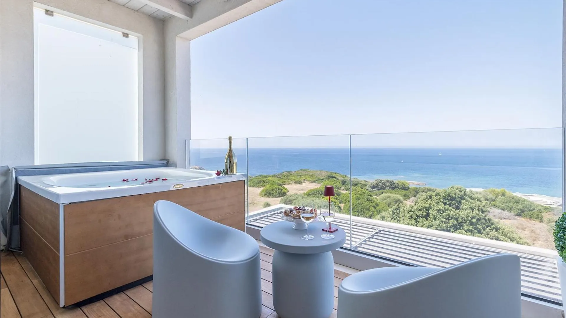 Amare Penthouse With Hot Tub Facing The Sea Apartment Alghero